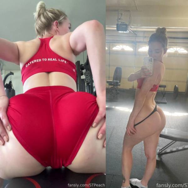 STPeach After Workout Ass Thong Tease Fansly Video Leaked - Canada on shefanatics.com