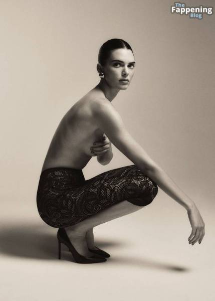 Kendall Jenner Vamps It Up and Goes Topless for FWRD’s Fall 2024 Fashion Campaign (21 Photos) on shefanatics.com