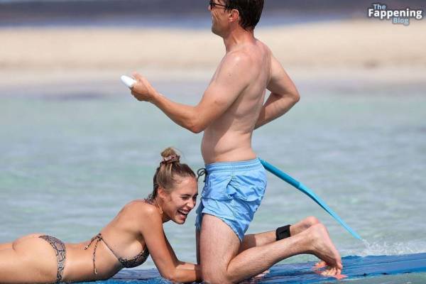 Alena Gerber & Clemens Fritz Enjoy Their Holiday in Formentera (36 Photos) - Spain - Germany on shefanatics.com