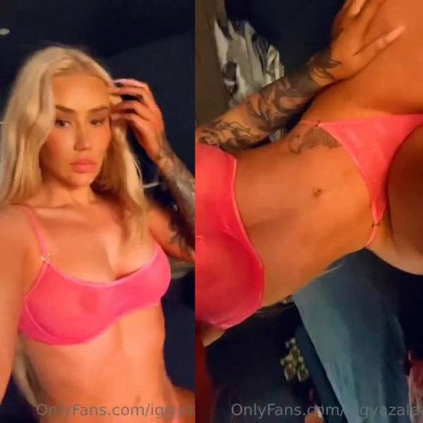 Iggy Azalea See-Through Pink Lingerie Onlyfans Video Leaked - Usa - Australia on shefanatics.com