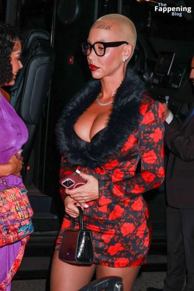 Amber Rose Celebrates Florence Mirsky’s Birthday at Giorgio Baldi (112 Photos) on shefanatics.com