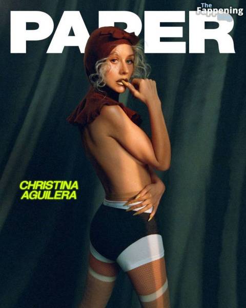 Christina Aguilera Sexy & Topless – Paper Magazine (17 Photos) on shefanatics.com